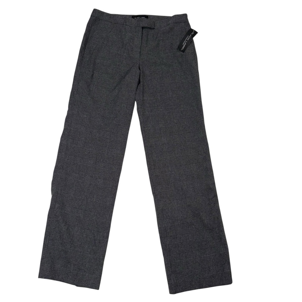 NWT BLACK LABEL by EVAN PICONE grey dressy pants size 4